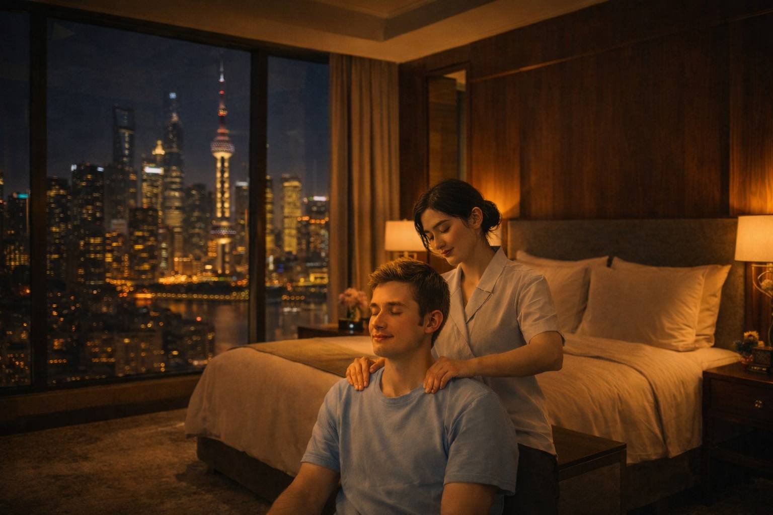 Massage for better sleep and insomnia relief in Shanghai