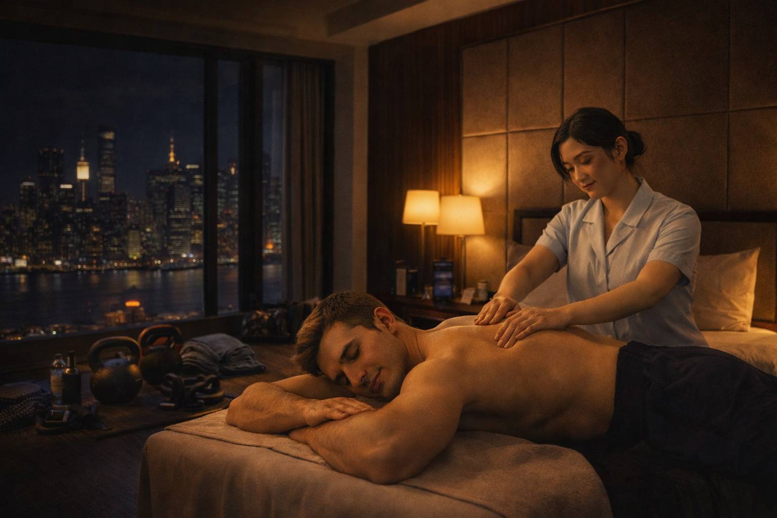 Sports recovery massage in Shanghai for athletes and gym enthusiasts