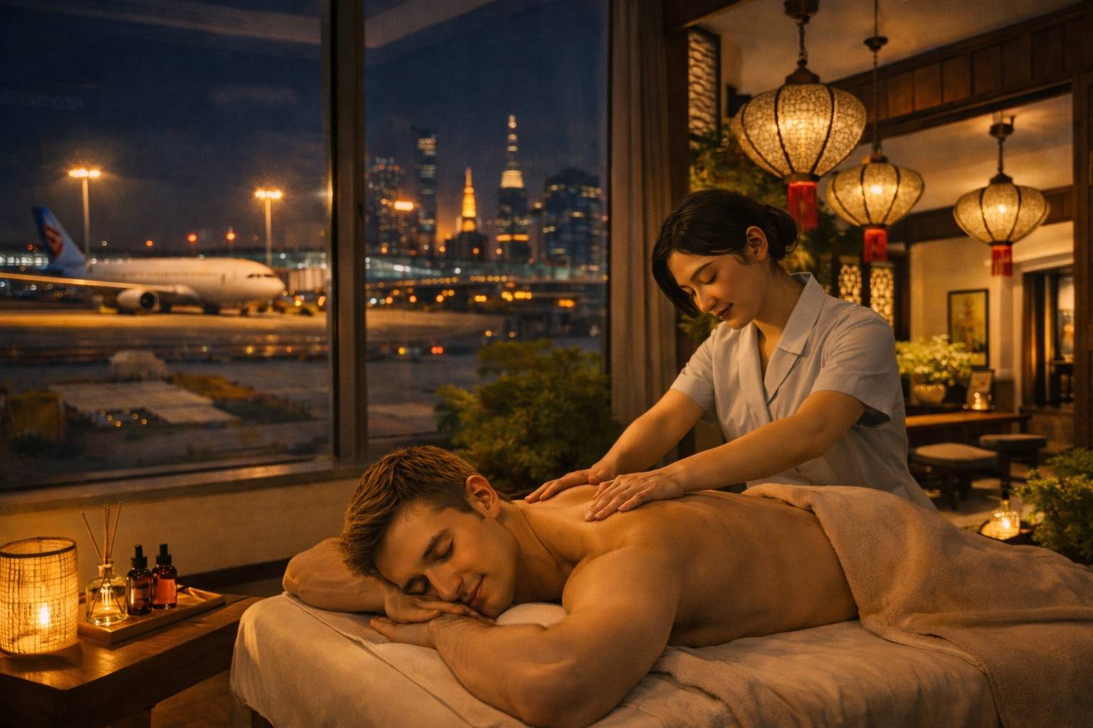 Stress relief massage and mental wellness in Shanghai