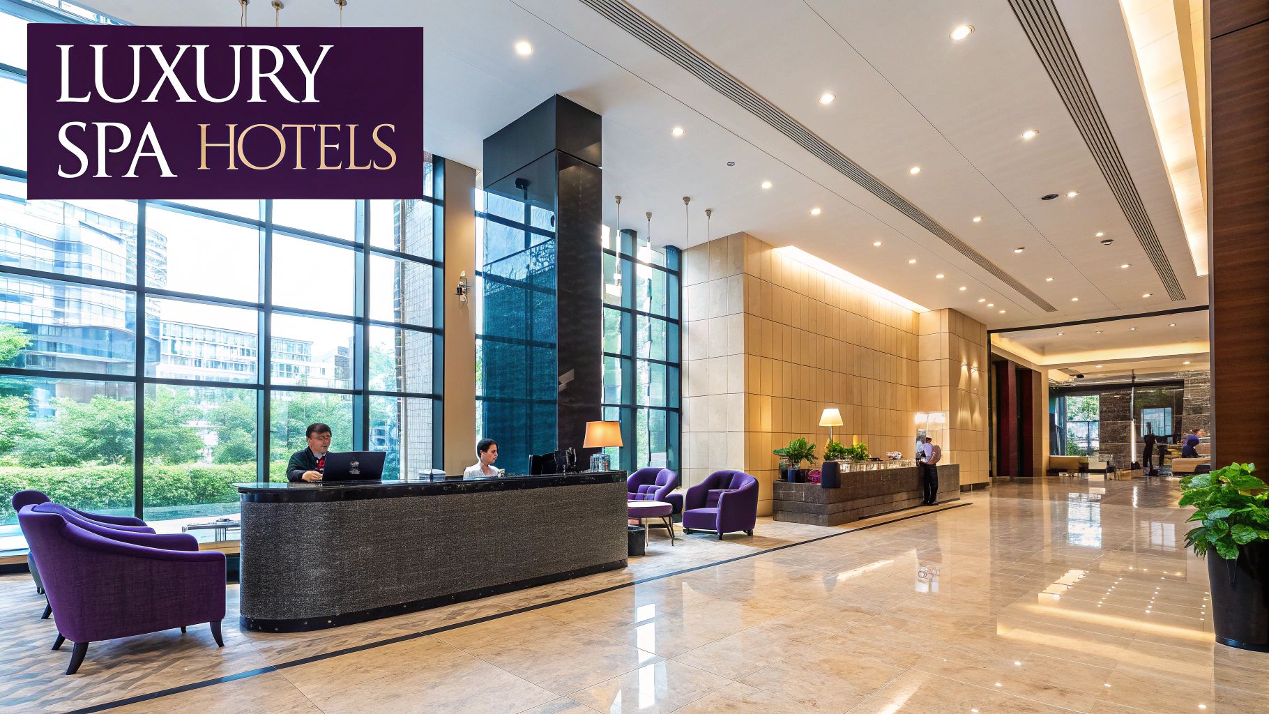 Comparing spa ambiance